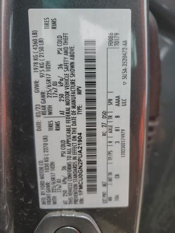 2023 FORD ESCAPE ACT - 1FMCU0GN2PUA21904