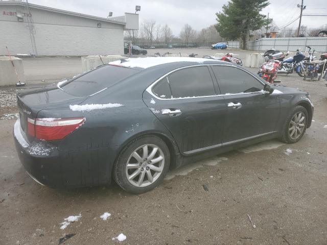 LEXUS LS 460 2007 gray  gas JTHBL46F875030166 photo #4