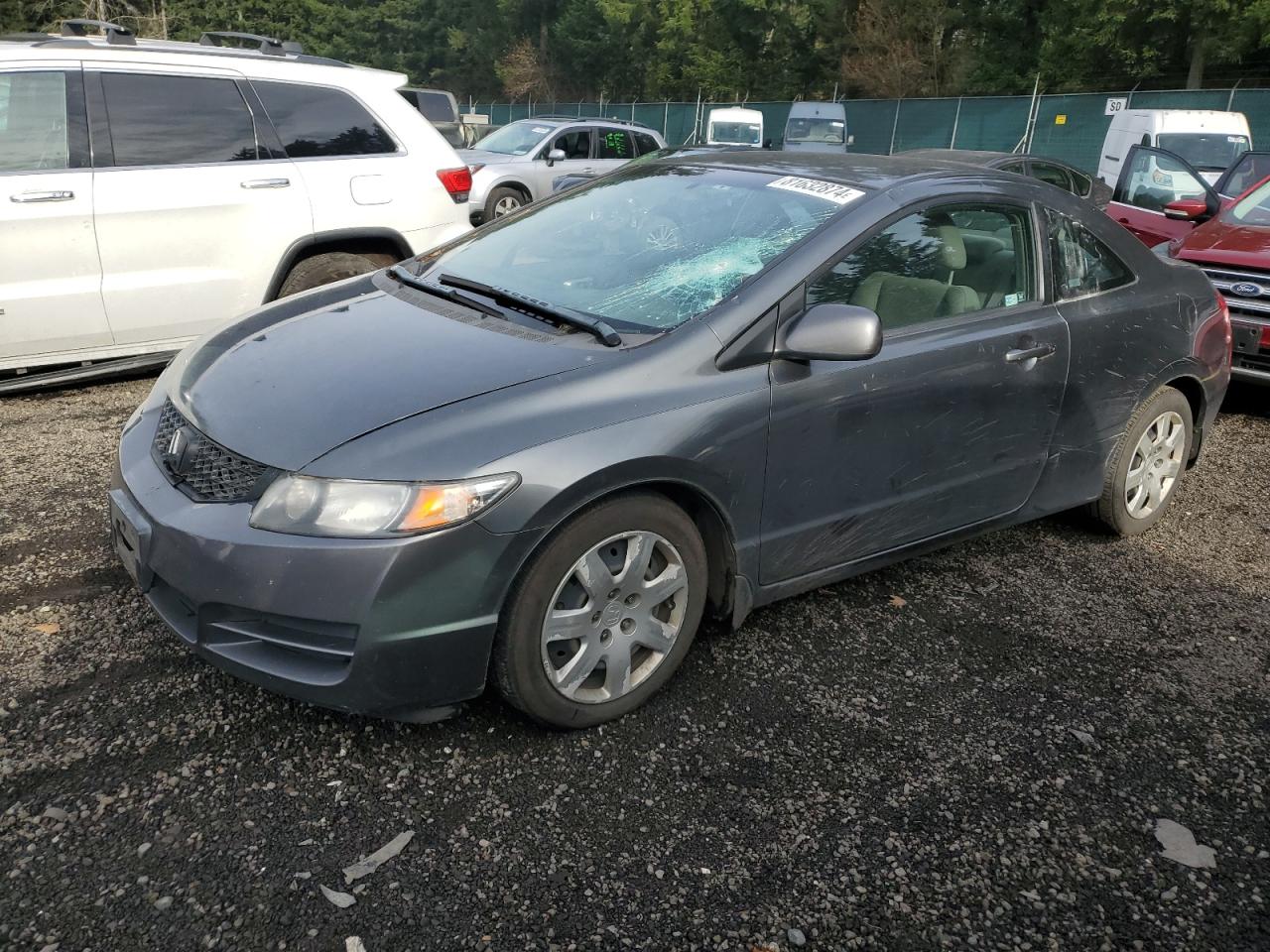 Lot #3033485095 2009 HONDA CIVIC LX