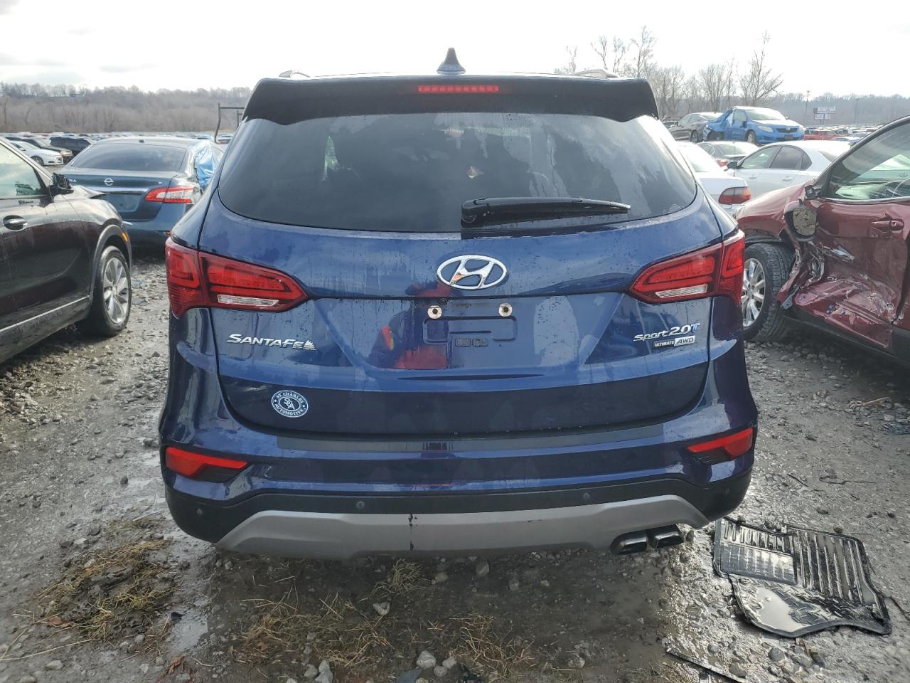 Lot #3024718597 2017 HYUNDAI SANTA FE S