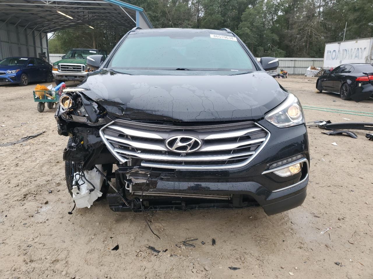 Lot #3049576641 2018 HYUNDAI SANTA FE S