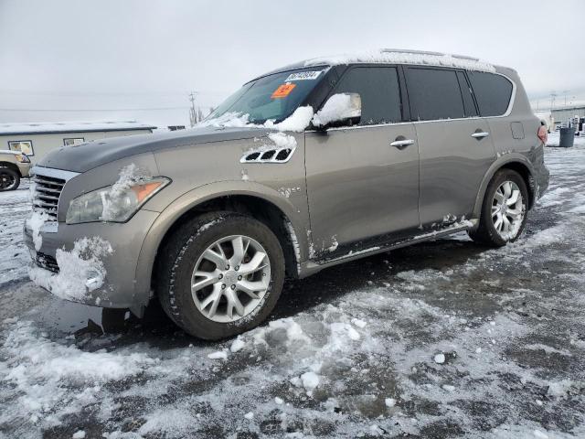 INFINITI QX80 2014 brown 4dr spor gas JN8AZ2NF1E9555789 photo #1