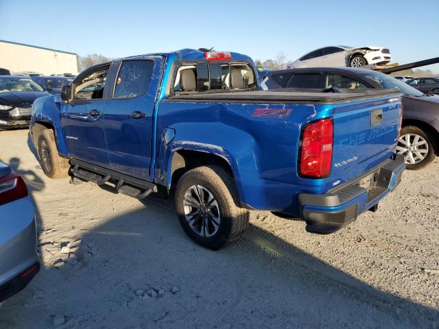 CHEVROLET COLORADO Z 2022 blue  gas 1GCGTDEN9N1133956 photo #3