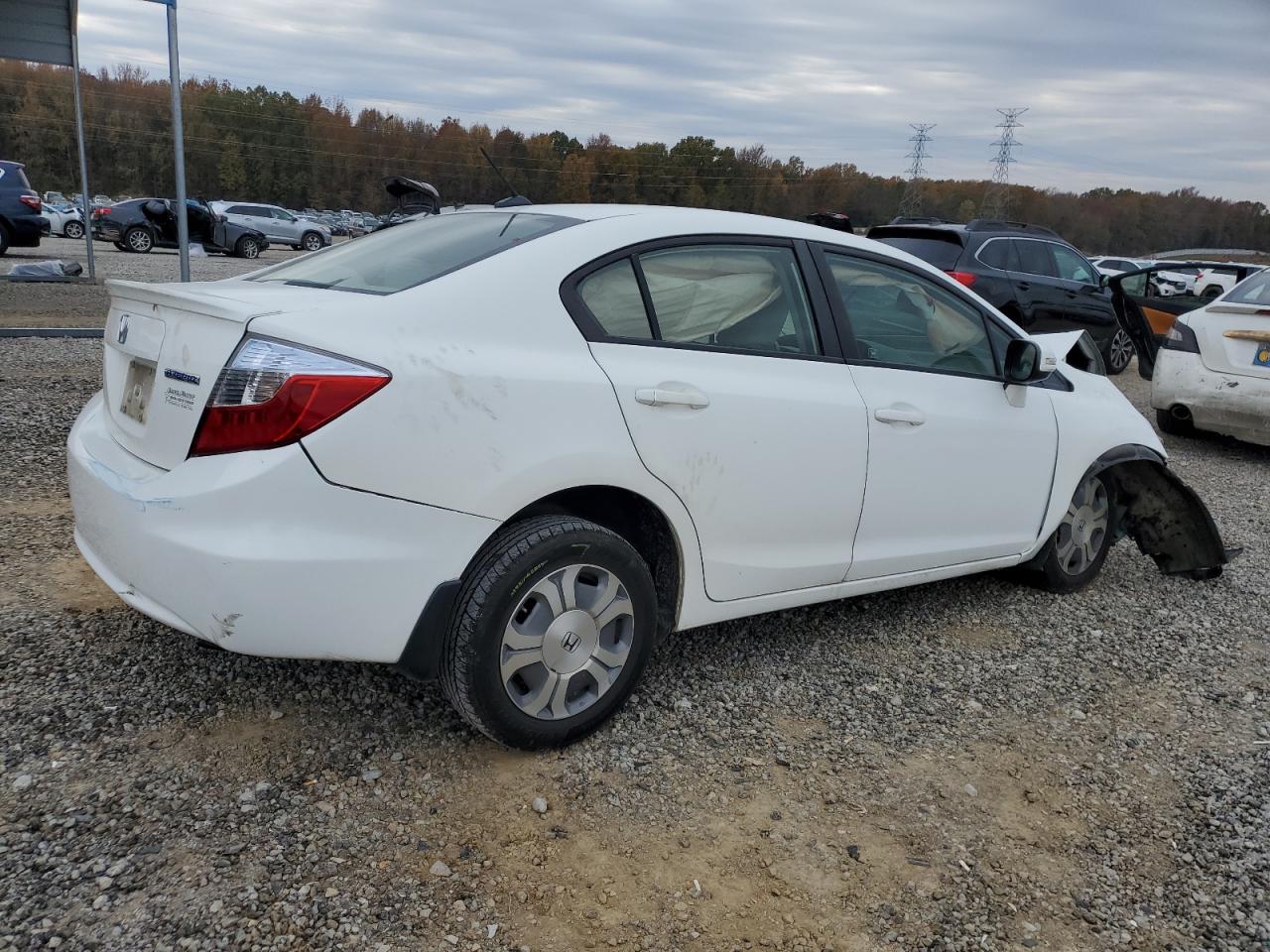 Lot #3027004820 2012 HONDA CIVIC HYBR