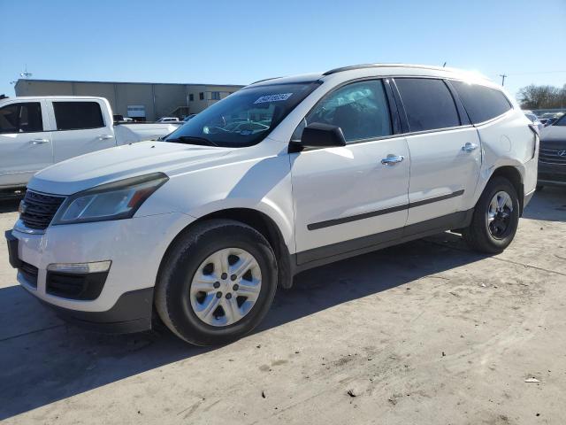 CHEVROLET TRAVERSE L 2014 white  gas 1GNKRFEDXEJ311943 photo #1