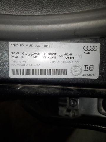 2017 AUDI S7 PREMIUM - WAUWFAFC7HN059882