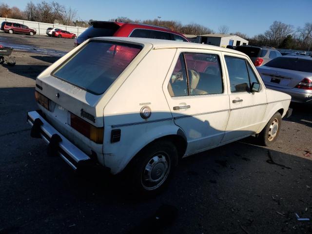 VOLKSWAGEN RABBIT L C 1982 cream hatchbac gas 1VWFB0172CV102467 photo #4