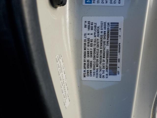 2015 HONDA CR-Z JHMZF1D44FS000331