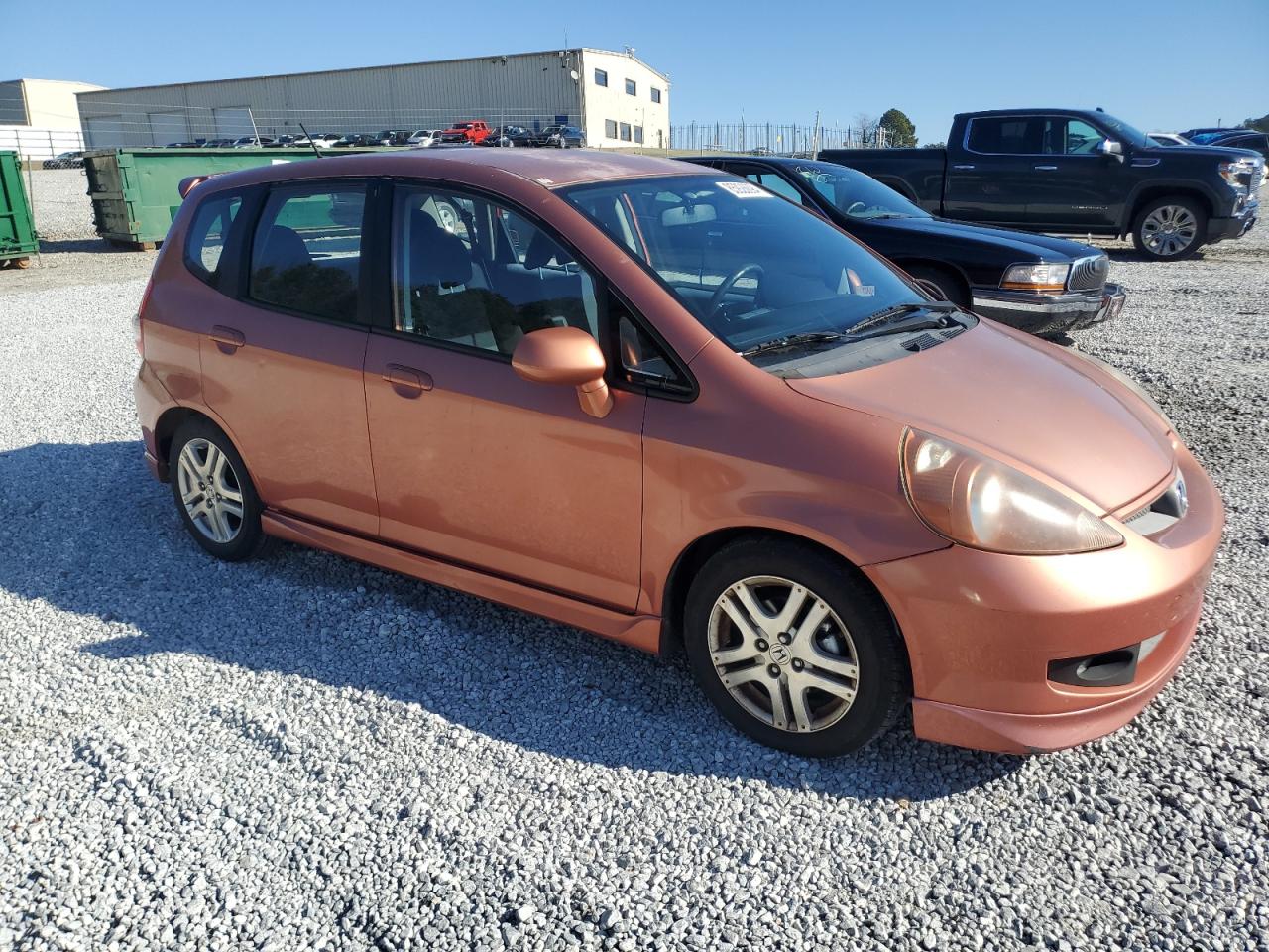 Lot #3033125996 2008 HONDA FIT SPORT