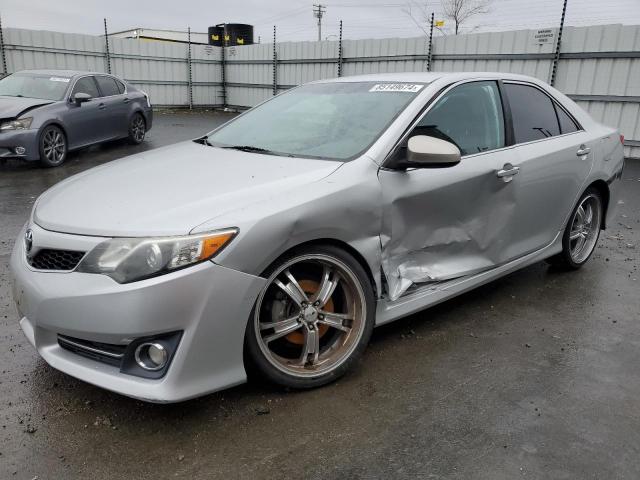 TOYOTA CAMRY BASE 2012 silver  gas 4T1BF1FK2CU095904 photo #1