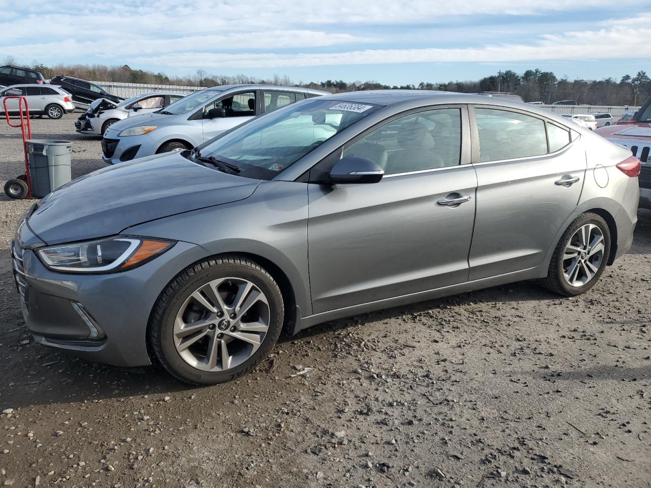 Lot #3040850804 2017 HYUNDAI ELANTRA SE