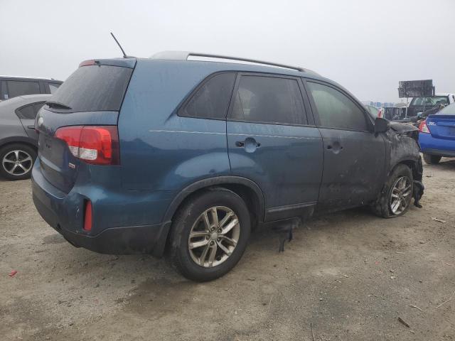KIA SORENTO LX 2015 blue 4dr spor gas 5XYKT4A62FG574600 photo #4