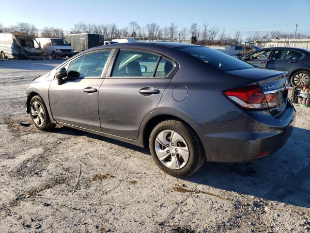 HONDA CIVIC 2015 gray  gas 2HGFB2F59FH503230 photo #3