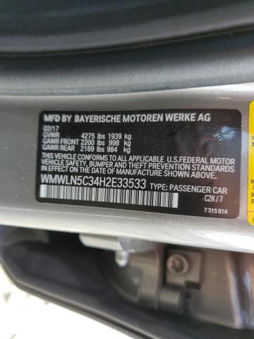 2017 MINI COOPER CLU WMWLN5C34H2E33533