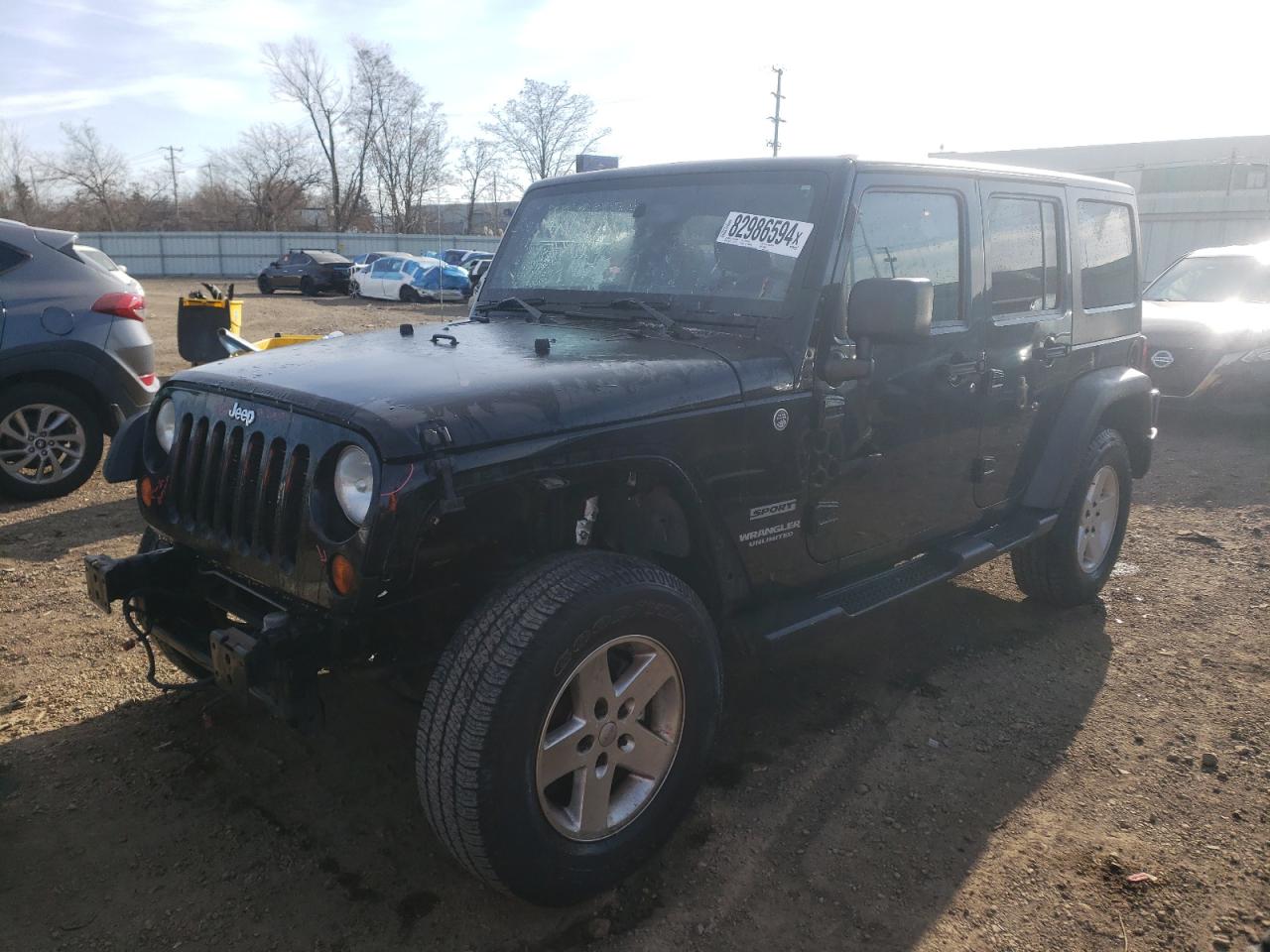  Salvage Jeep Wrangler