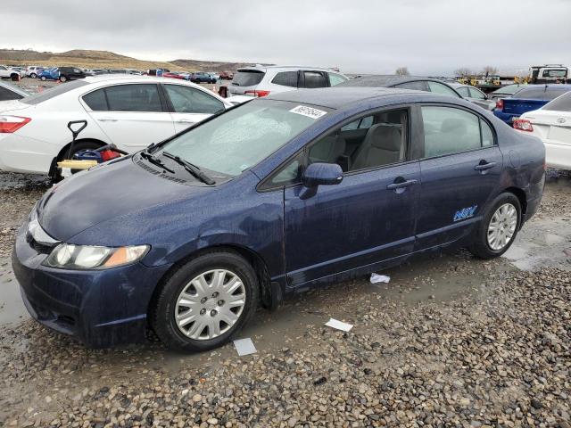 HONDA CIVIC GX 2009 blue  compressed natural gas 1HGFA46509L000725 photo #1