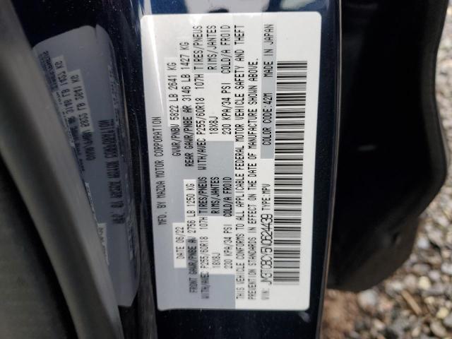 2022 MAZDA CX-9 TOURI - JM3TCBCY5N0624439