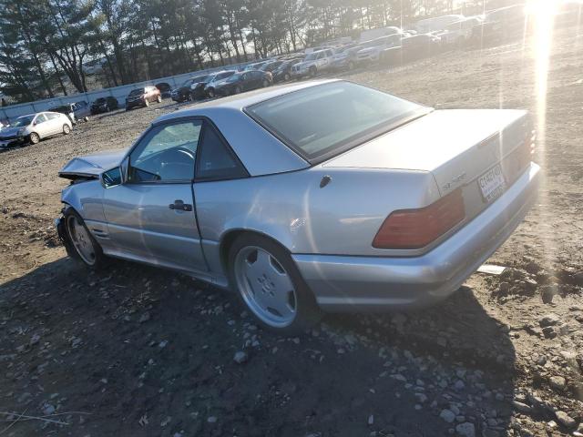 MERCEDES-BENZ SL 500 1998 silver roadster gas WDBFA67F2WF170899 photo #3