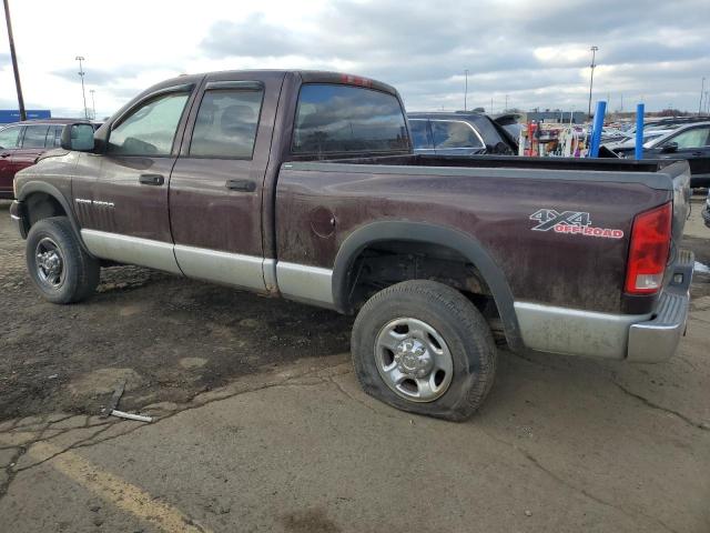 DODGE RAM 2500 S 2005 maroon  gas 3D7KS28D15G777205 photo #3