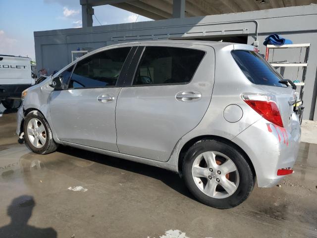 TOYOTA YARIS 2013 silver  gas JTDKTUD36DD546442 photo #3