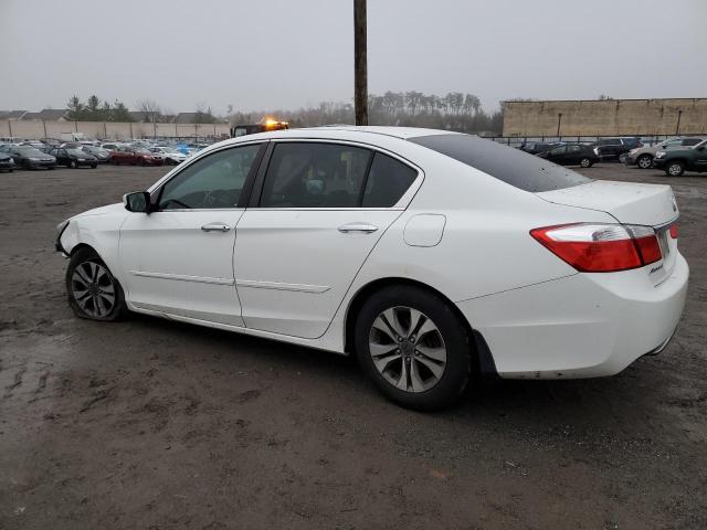 HONDA ACCORD LX 2014 white  gas 1HGCR2F39EA090199 photo #3