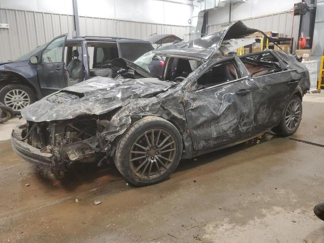 SUBARU IMPREZA WR 2008 black  gas JF1GE74698G509231 photo #1