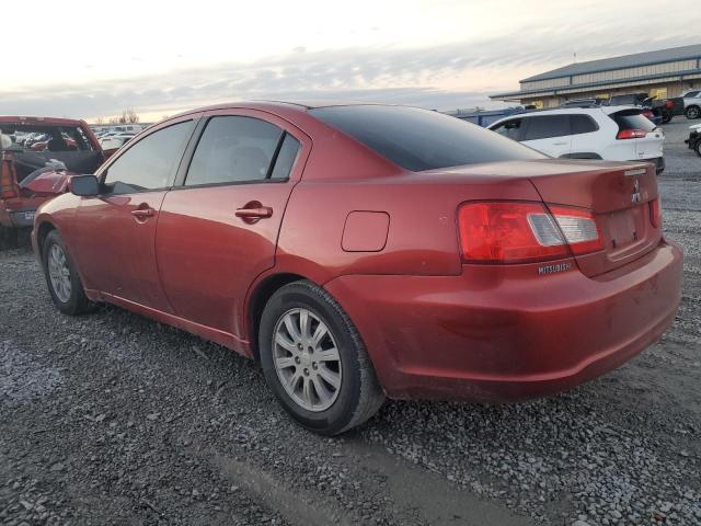 MITSUBISHI GALANT FE 2011 red sedan 4d gas 4A32B2FF0BE018902 photo #3