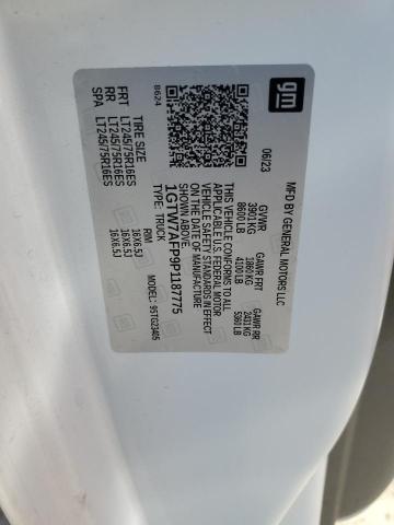 2023 GMC SAVANA G25 1GTW7AFP9P1187775