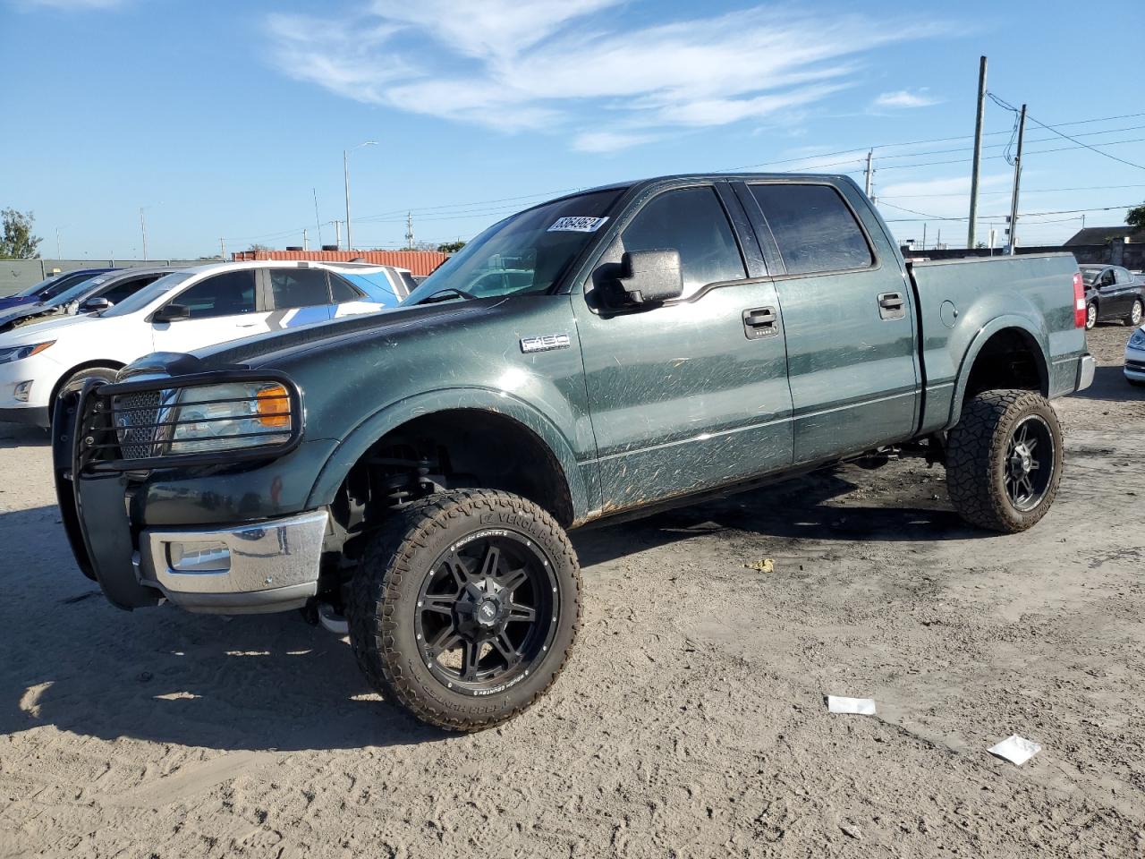 Lot #3030746107 2004 FORD F150 SUPER