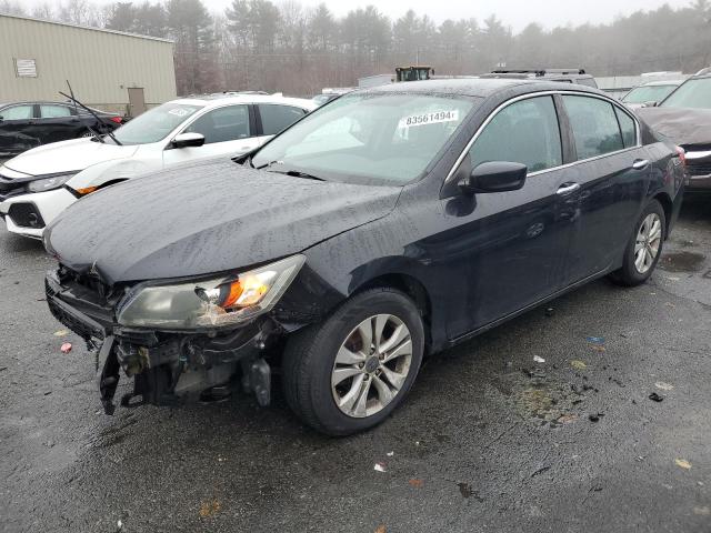 HONDA ACCORD LX 2015 black sedan 4d gas 1HGCR2F32FA139289 photo #1