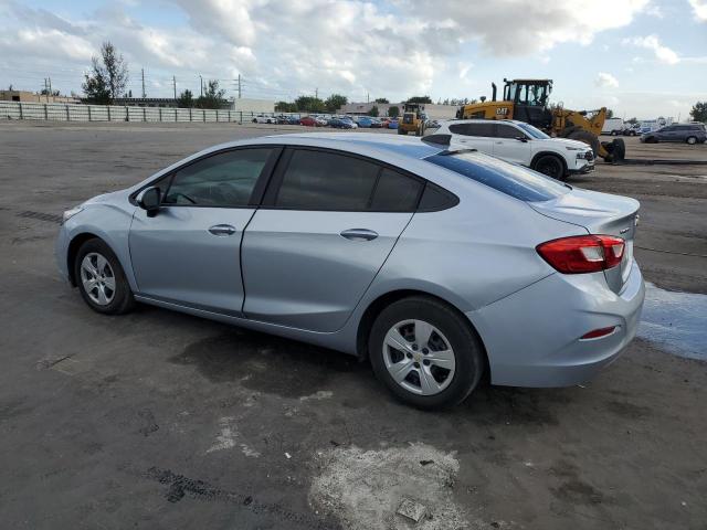 CHEVROLET CRUZE LS 2018 blue  gas 1G1BC5SM4J7115277 photo #3