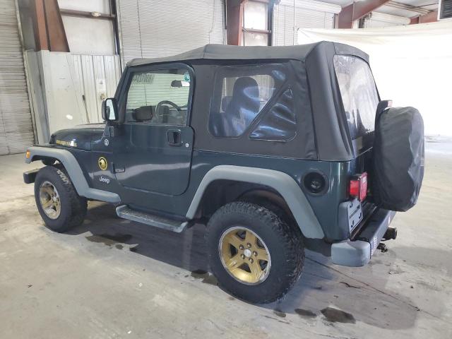 JEEP WRANGLER / 2006 green 2dr spor gas 1J4FA49S56P736798 photo #3