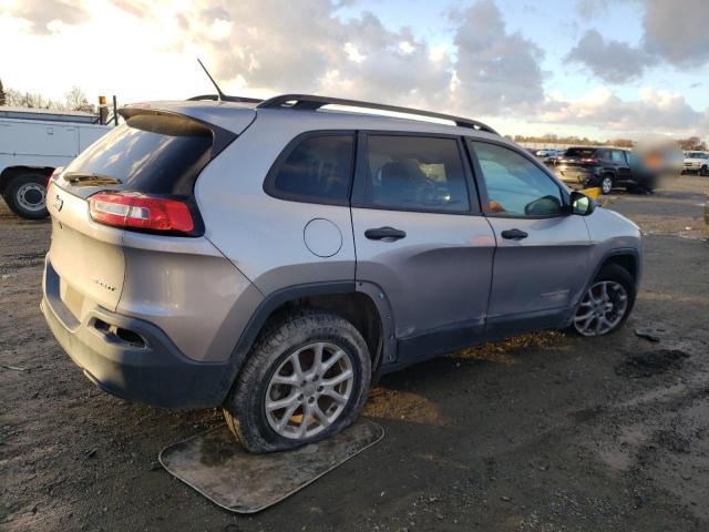 JEEP CHEROKEE S 2017 silver  gas 1C4PJMAB8HW602642 photo #4