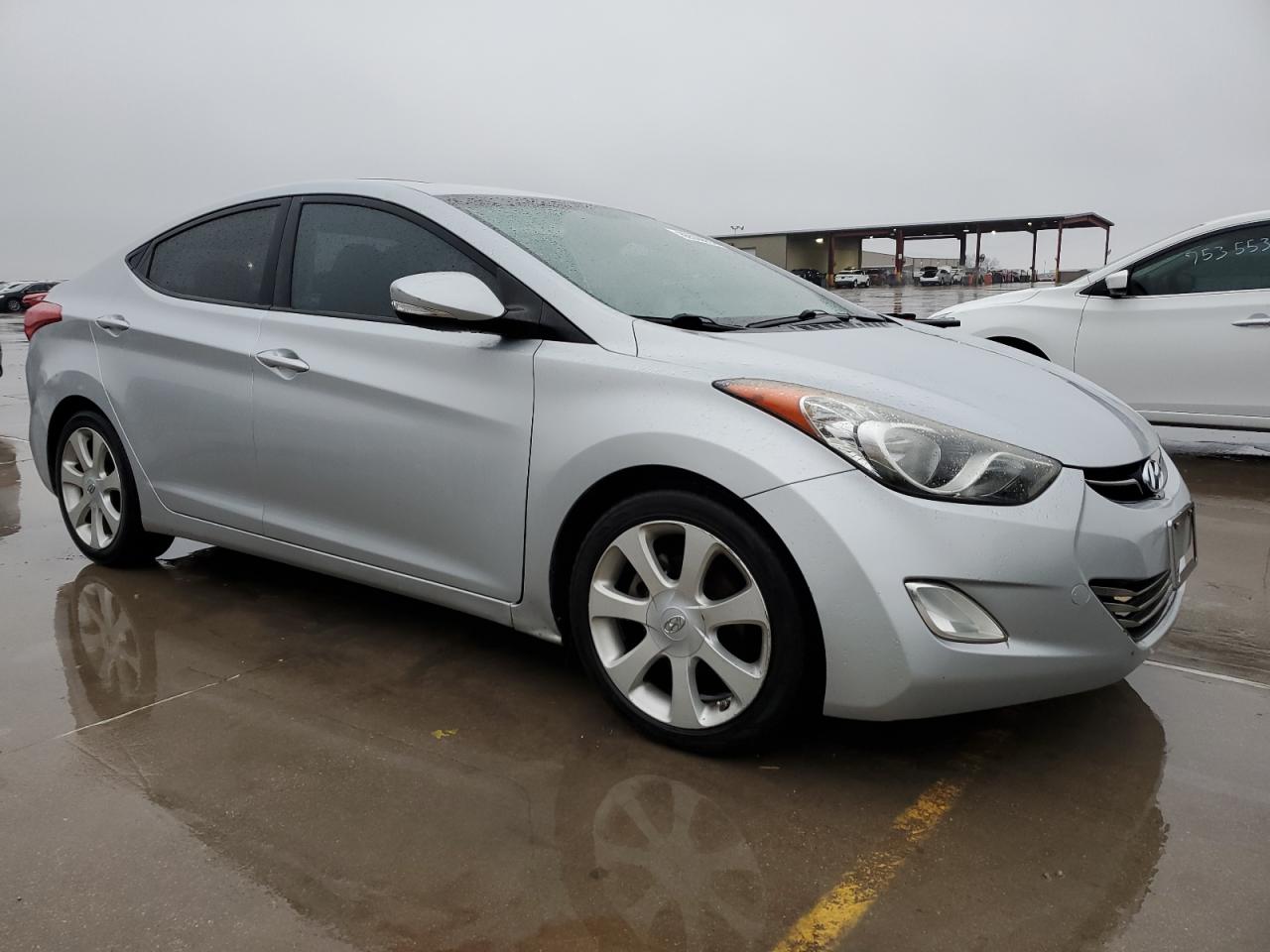 Lot #3037060738 2012 HYUNDAI ELANTRA GL