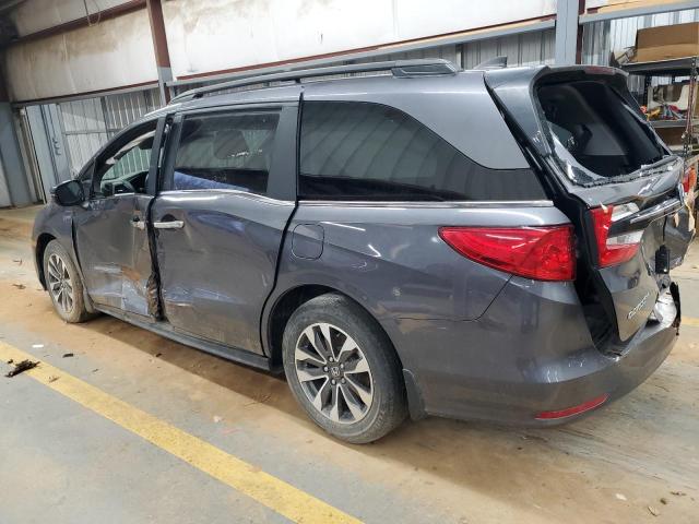 HONDA ODYSSEY EX 2022 gray  gas 5FNRL6H71NB002075 photo #3