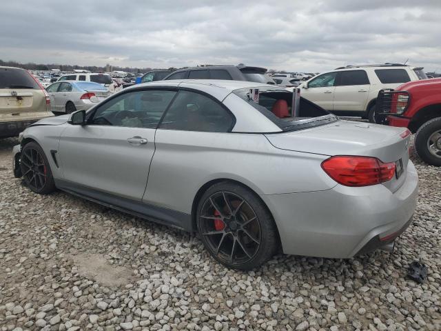 BMW 435 I 2015 silver converti gas WBA3T3C50FP939577 photo #3