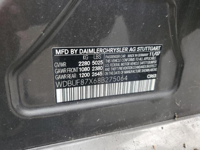 2008 MERCEDES-BENZ E350 #3290259237