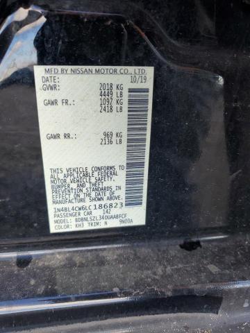 2020 NISSAN ALTIMA SR - 1N4BL4CW6LC186823