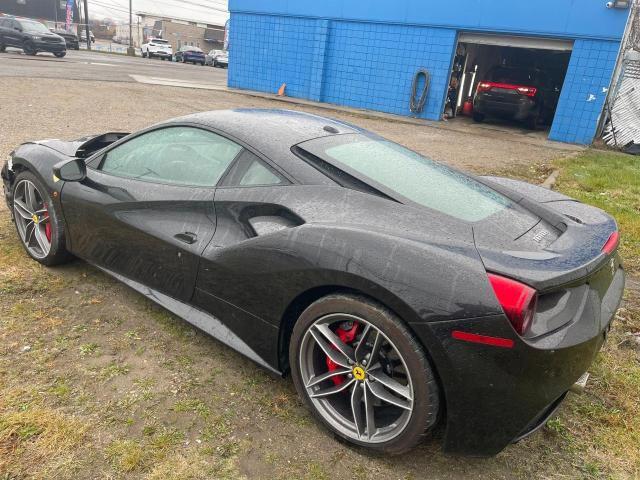 FERRARI 488 GTB 2017 black coupe gas ZFF79ALA4H0220818 photo #4