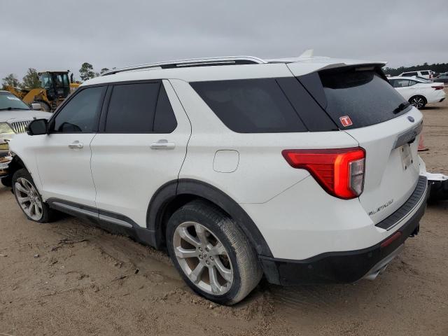 FORD EXPLORER P 2020 white  gas 1FM5K8HC2LGC45645 photo #3