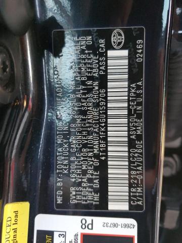 2016 TOYOTA CAMRY LE - 4T1BF1FK4GU159706