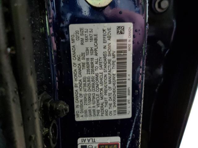 2020 HONDA CR-V EXL - 2HKRW2H8XLH633916