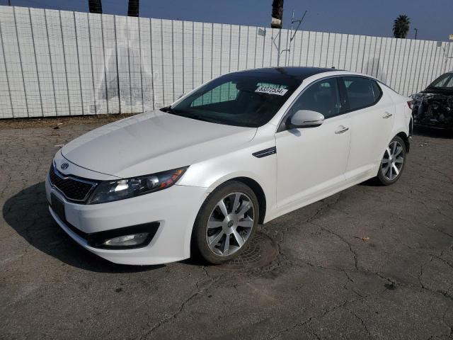 KIA OPTIMA SX 2011 white  gas KNAGR4A66B5164273 photo #1