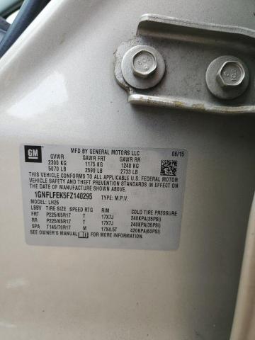 2015 CHEVROLET EQUINOX LT - 1GNFLFEK5FZ140295