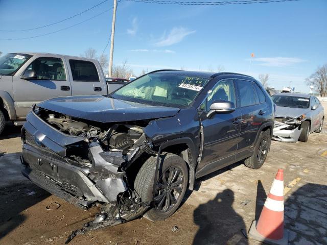 TOYOTA RAV4 XLE P 2023 gray  hybrid engine JTMB6RFV5PD085113 photo #1