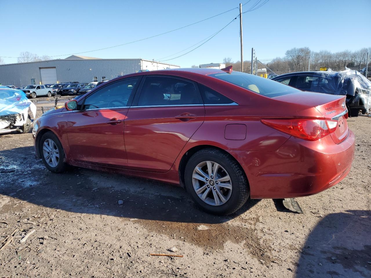 Lot #3044717309 2013 HYUNDAI SONATA GLS