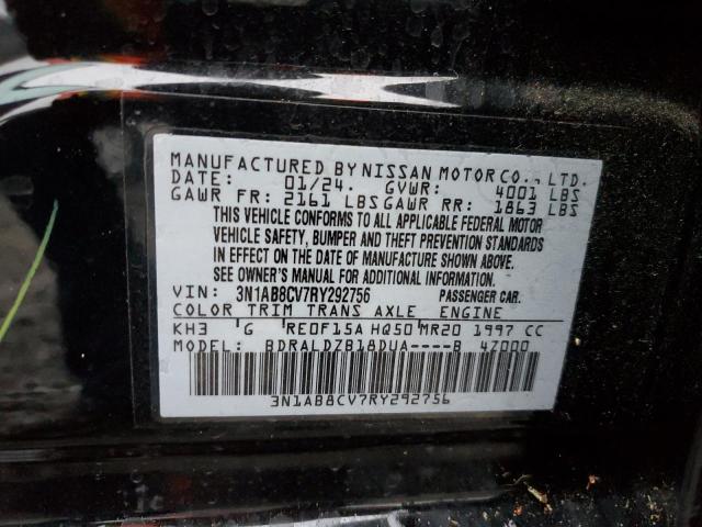 VIN 3N1AB8CV7RY292756 2024 NISSAN SENTRA no.13