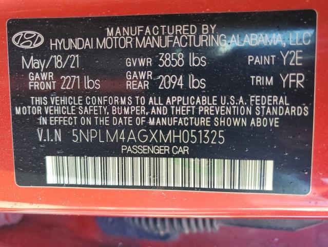 2021 HYUNDAI ELANTRA SE - 5NPLM4AGXMH051325