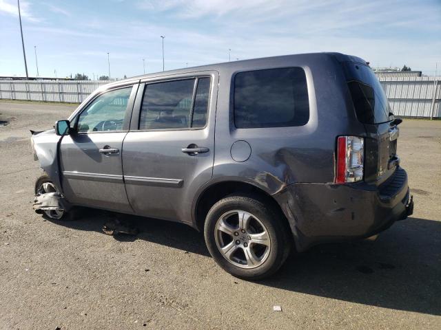 HONDA PILOT EX 2014 charcoal  gas 5FNYF4H40EB038711 photo #3