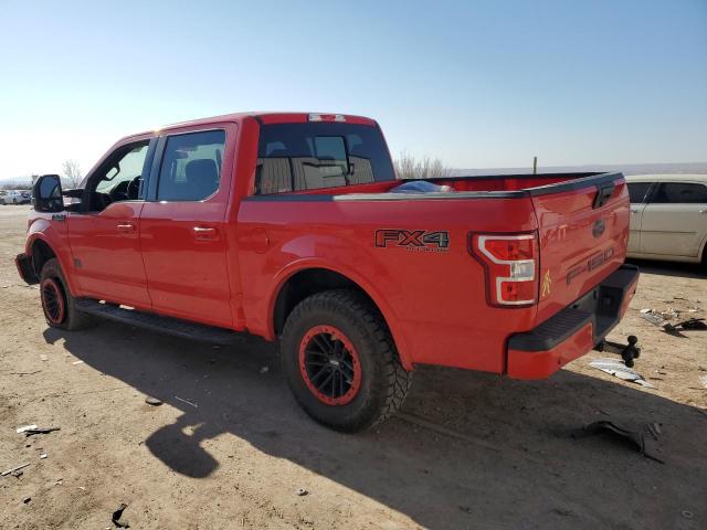 FORD F150 SUPER 2019 red  gas 1FTEW1E40KKE37400 photo #3